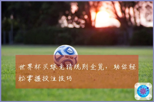 世界杯买球竞猜规则全览，助你轻松掌握投注技巧