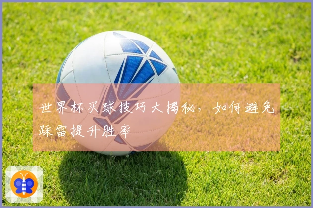 世界杯买球技巧大揭秘，如何避免踩雷提升胜率